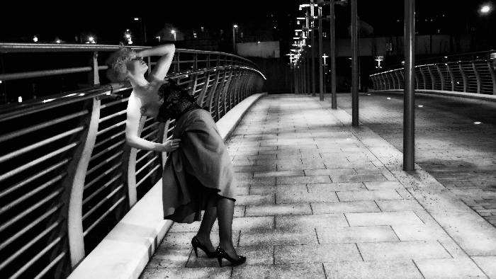 Glasgow glamour nights model is Mina